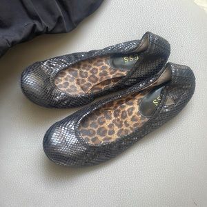 Guess Snakeskin Style Ballet Flats